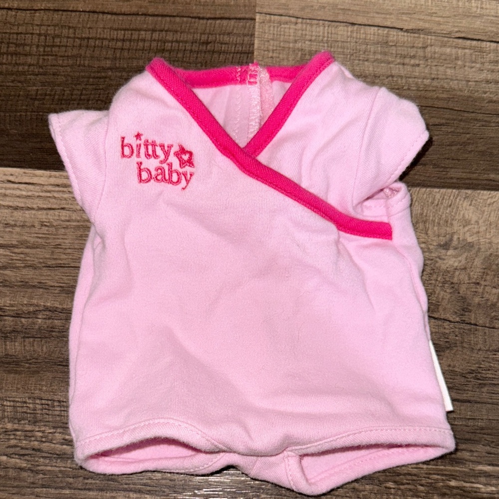 American Girl Bitty Baby Pink Outfit